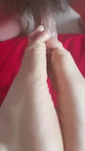 老婆足交